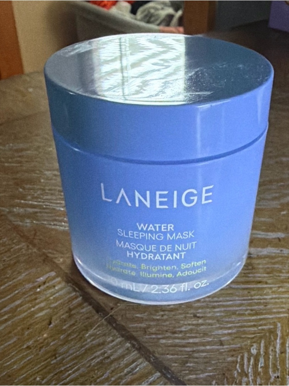 LANEIGE Blue Hydrating Water Sleeping Mask Jar- Full size
